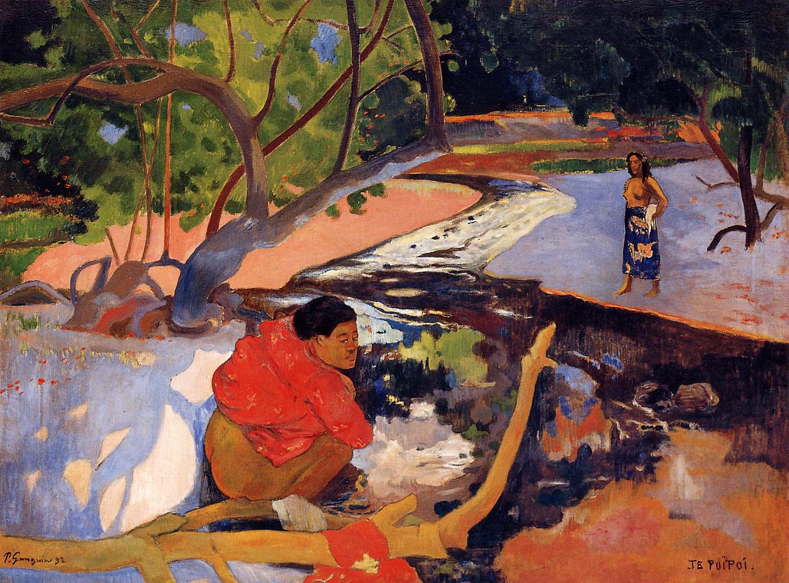 Te Poipoi - Paul Gauguin Painting